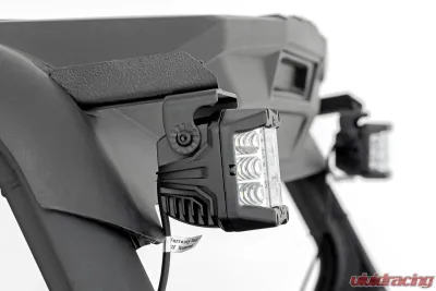 Rough Country LED Light Kit Rear Mount 2" Black Pair Spot Can-Am Maverick Sport 1000R - 97081