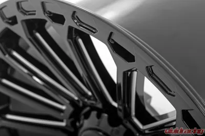 Rough Country 97 Series Wheel One-Piece Gloss Black 20x10 6x5.5 -18mm - 97201812