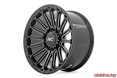 Rough Country 97 Series Wheel One-Piece Gloss Black 20x10 6x5.5 -18mm - 97201812