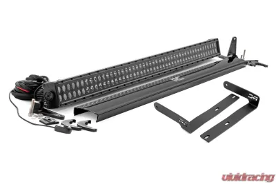 Rough Country 50" LED Light Bar Kit Dual Row Black Series Kubota 2014-2022 - 98003