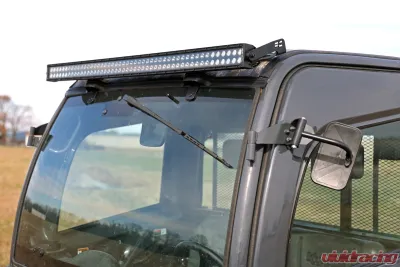 Rough Country 50" LED Light Bar Kit Dual Row Black Series Kubota 2014-2022 - 98003