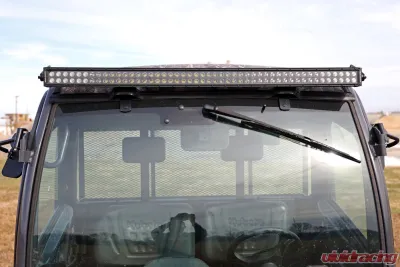Rough Country 50" LED Light Bar Kit Dual Row Black Series Kubota 2014-2022 - 98003