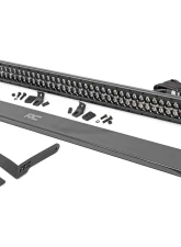 Rough Country 50" LED Light Bar Kit Dual Row Black Series w/Amber DRL Kubota 2014-2022                                     - 98004 - Image 6