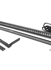 Rough Country 50" LED Light Bar Kit Single Row Black Series w/White DRL Kubota 2014-2022                                     - 98009 - Image 6