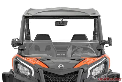 Rough Country Half Windshield Scratch Resistant Can-Am Maverick Sport 1000R - 98101931