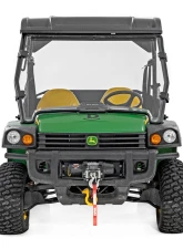 Rough Country Full Windshield Scratch Resistant John Deere Gator XUV 2012-2020                                     - 98122270 - Image 6
