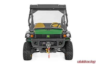 Rough Country Full Windshield Scratch Resistant John Deere Gator XUV 2012-2020 - 98122270
