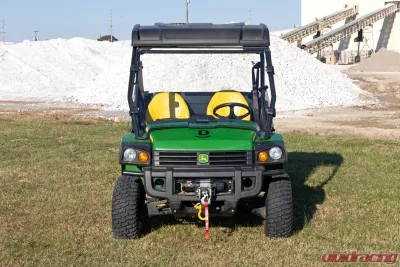 Rough Country Full Windshield Scratch Resistant John Deere Gator XUV 2012-2020 - 98122270