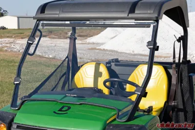 Rough Country Full Windshield Scratch Resistant John Deere Gator XUV 2012-2020 - 98122270