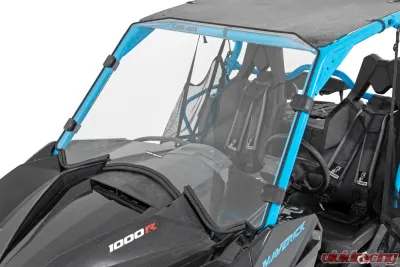 Rough Country Full Scratch Resistant Front Windshield Can-Am Maverick 2013-2018 - 98131830