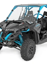 Rough Country Full Scratch Resistant Front Windshield Can-Am Maverick 2013-2018                                     - 98131830 - Image 3