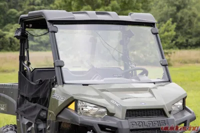 Rough Country Scratch Resistant Full Windshield Polaris Ranger 500 Mid-Size 2015-2021 - 98152010