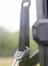 Rough Country Rear Panel Windshield for Polaris Ranger 500 Mid-Size 2015-2021, Polycarbonate                                     - 98152012 - Image 4