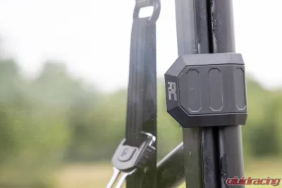 Rough Country Rear Panel Windshield for Polaris Ranger 500 Mid-Size 2015-2021, Polycarbonate - 98152012