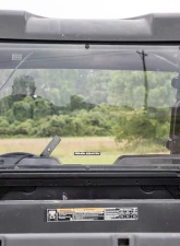 Rough Country Rear Panel Windshield for Polaris Ranger 500 Mid-Size 2015-2021, Polycarbonate                                     - 98152012 - Image 6