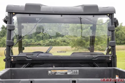 Rough Country Rear Panel Windshield for Polaris Ranger 500 Mid-Size 2015-2021, Polycarbonate - 98152012