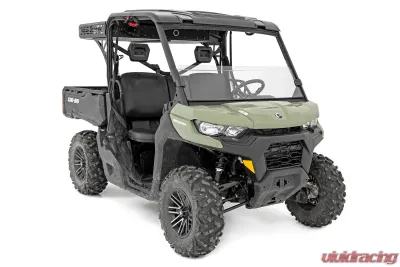 Rough Country Half Windshield Scratch Resistant - 98162031A