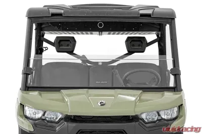 Rough Country Half Windshield Scratch Resistant - 98162031A