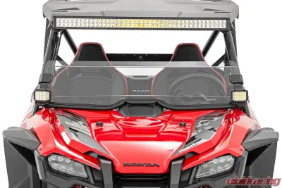 Rough Country Half Windshield Scratch Resistant - 98182021A