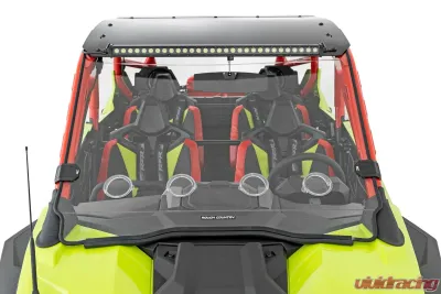 Rough Country Vented Full Windshield Scratch Resistant Polaris RZR Turbo R - 98202210