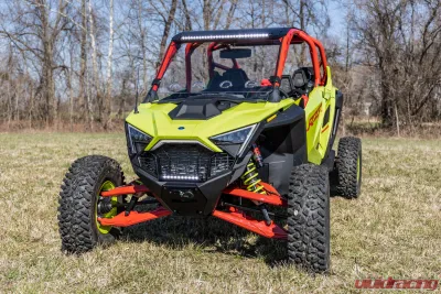 Rough Country Vented Full Windshield Scratch Resistant Polaris RZR Turbo R - 98202210