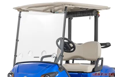 Rough Country Vented Full Windshield Scratch Resistant Yamaha Drive2 - 98202240