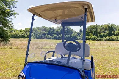 Rough Country Vented Full Windshield Scratch Resistant Yamaha Drive2 - 98202240