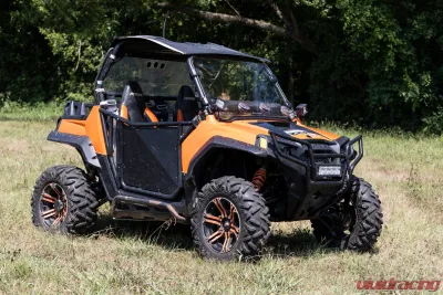 Rough Country Vented Full Windshield Scratch Resistant Polaris Ranger RZR S 800 | RZR 4 800 - 98211410