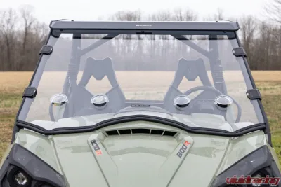 Rough Country Vented Full Windshield for Can-Am Commander 2011-2020, Scratch Resistant - 98212030