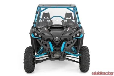 Rough Country Full Scratch Resistant Vented Windshield Can-Am Maverick 2013-2018 - 98231830