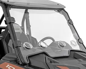 Rough Country Scratch Resistant Full Vented Windshield Polaris RZR 1000XP 2020-2021