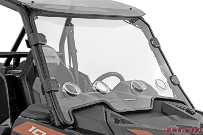 Rough Country Scratch Resistant Full Vented Windshield Polaris RZR 1000XP 2020-2021 - 98292010