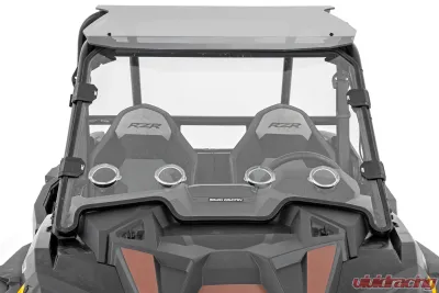 Rough Country Scratch Resistant Full Vented Windshield Polaris RZR 1000XP 2020-2021 - 98292010