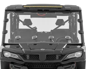 Rough Country Vented Full Windshield Scratch Resistant CF Moto UForce 1000 | 1000XL