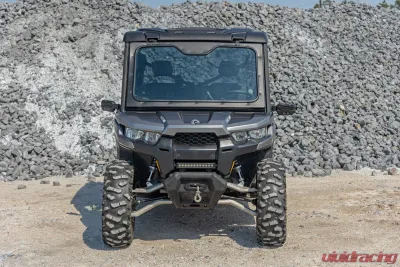 Rough Country Electric Tilt Windshield Glass Can-Am Defender HD 8 | HD 9 | HD 10 - 98418213