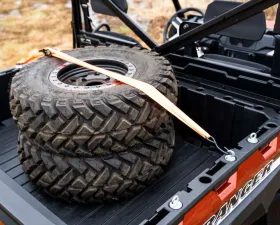 Rough Country Bed Tie-Down Kit 5 Piece Polaris Ranger General 2014-2020