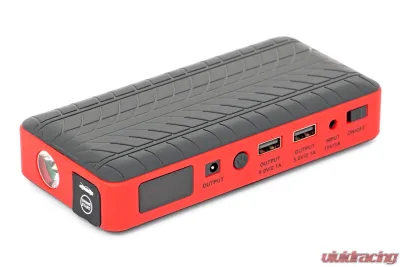 Rough Country Portable Jump Starter with Air Compressor, 500A/1000A, 18000mAh Battery - 99015