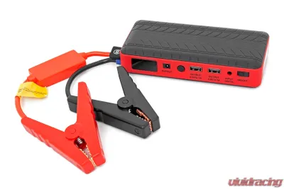 Rough Country Portable Jump Starter with Air Compressor, 500A/1000A, 18000mAh Battery - 99015