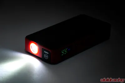 Rough Country Portable Jump Starter with Air Compressor, 500A/1000A, 18000mAh Battery - 99015