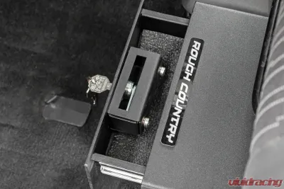 Rough Country Jeep Under Seat Lock Box for Wrangler JK JKU 2007-2018, 16 Gauge Steel - 99035