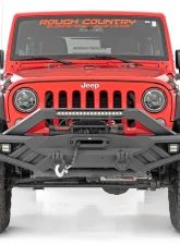 Rough Country High Clearance LED Flat Fender Flares Kit for Jeep Wrangler JK 2007-2018                                     - 99037 - Image 2