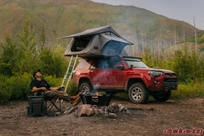 Rough Country Roof Top Tent Rack Mount 12 Volt Accessory and LED Light Kit - 99050