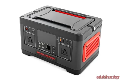 Rough Country 500-Watt Multifunctional Portable Power Station for Camping, Emergency Use - 99053