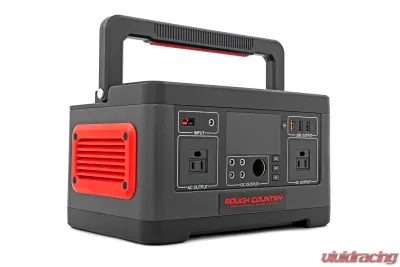 Rough Country 500-Watt Multifunctional Portable Power Station for Camping, Emergency Use - 99053