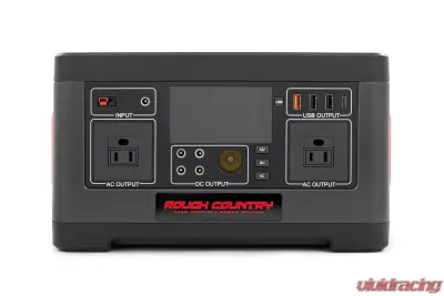 Rough Country 500-Watt Multifunctional Portable Power Station for Camping, Emergency Use - 99053