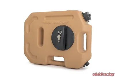 Rough Country 10L Fluid Container w/ Locker Tan - 99061A