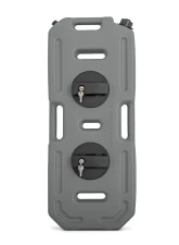 Rough Country 20L Fluid Container with Locker - Gray, Mountable for Off-Road Vehicles                                     - 99064A - Image 6