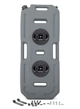 Rough Country 20L Fluid Container with Locker - Gray, Mountable for Off-Road Vehicles                                     - 99064A - Image 2