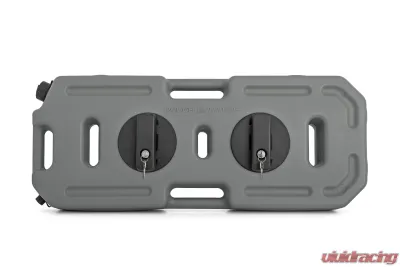 Rough Country 20L Fluid Container with Locker - Gray, Mountable for Off-Road Vehicles - 99064A