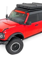 Rough Country Hard Shell Roof Top Tent Low-Profile Aluminum Shell Rack Mount                                     - 99077 - Image 4